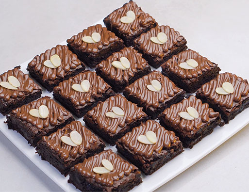 Cocoa brownie Fudgy cocoa brownies